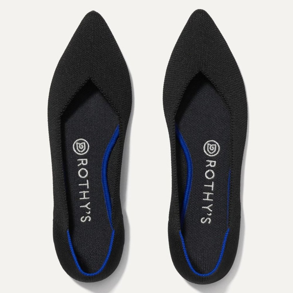 Rothy’s The Point Black Flat 8.5